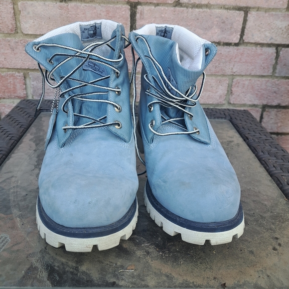 Original PowderBlue, no-wet, TIMBERLAND boots - Picture 2 of 8